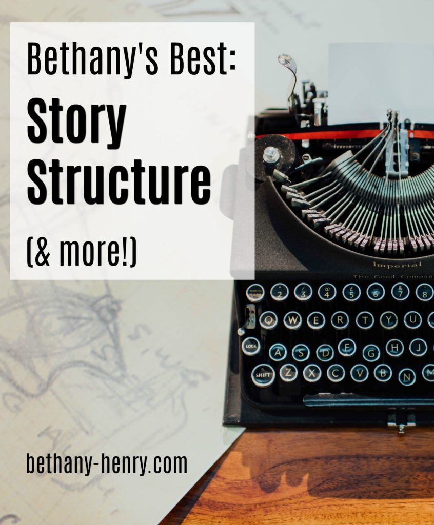Title: Bethany's Best: Story Structure & more
with typewriter