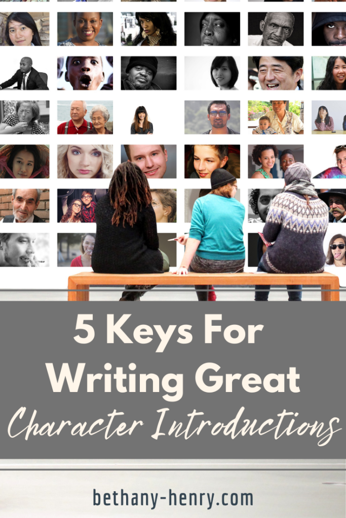 how to introduce a character in an essay example